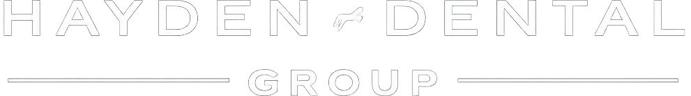 Hayden Dental Group logo in white text